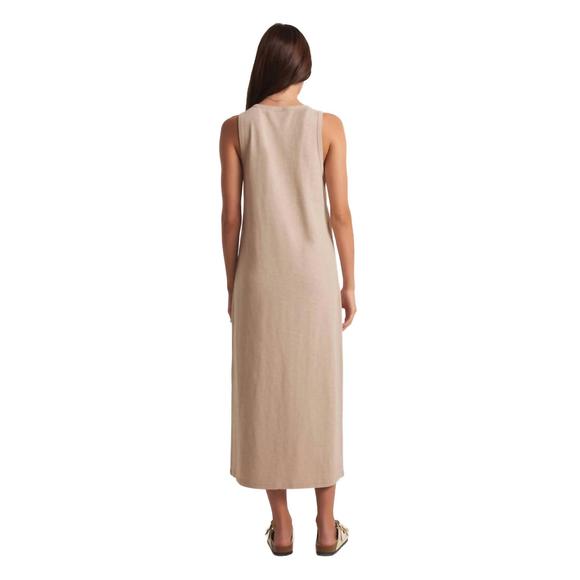 NEW Z SUPPLY mystic midi dress in putty - Picture 3 of 3